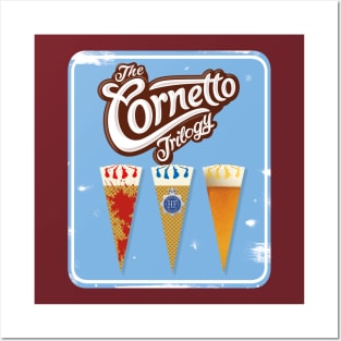 The Cornetto Trilogy Posters and Art